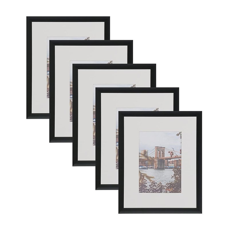 Factory Cheap Wholesale A3,A4,A5,4×6,5X7,6X8,8×10,11×14,12×16,12×18,16×20,18×24,24x36black White Poster picture wood photo frame